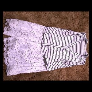 Striped Lacey shirt
